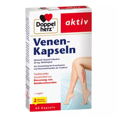DOPPELHERZ Capsule di vena, 60 Capsule DOPPELHERZ Capsule di vena, 60 Capsule