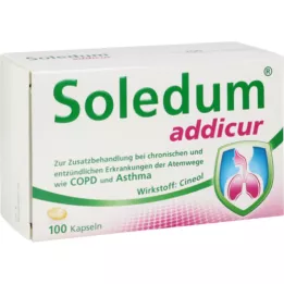SOLEDUM addicur 200 mg capsule molli rivestite con enterici, 100 pz