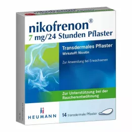 NIKOFRENON 7 mg/24 ore cerotto transdermico, 14 pezzi