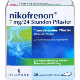 NIKOFRENON 7 mg/24 ore cerotto transdermico, 28 pz