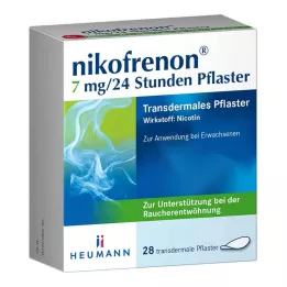 NIKOFRENON 7 mg/24 ore cerotto transdermico, 28 pz