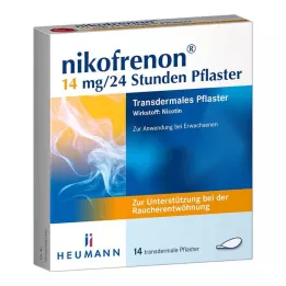NIKOFRENON 14 mg/24 ore cerotto transdermico, 14 pezzi