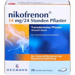 NIKOFRENON 14 mg/24 ore cerotto transdermico, 28 pezzi