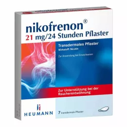 NIKOFRENON 21 mg/24 ore cerotto transdermico, 7 pz