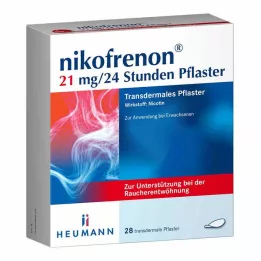 NIKOFRENON 21 mg/24 ore cerotto transdermico, 28 pezzi