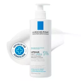 ROCHE-POSAY Lipikar Lait Urea 5+ Lozione, 400 ml