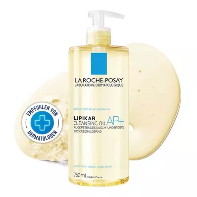 Olio da doccia e bagno La Roche-Posay Lipikar AP + , 750 ml Olio da doccia e bagno La Roche-Posay Lipikar AP + , 750 ml