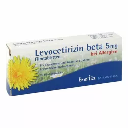 LEVOCETIRIZIN beta 5 mg compresse rivestite con film, 20 pz