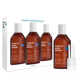 THIOCYN Siero per capelli uomo 6 mesi, 3X150 ml