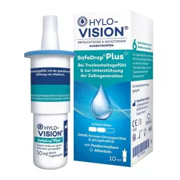 HYLO-VISION SafeDrop Plus gocce oculari, 10 ml