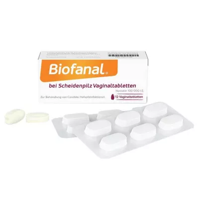Biofanal® per mughetto compresse vaginali, 12 pz Biofanal® per mughetto compresse vaginali, 12 pz