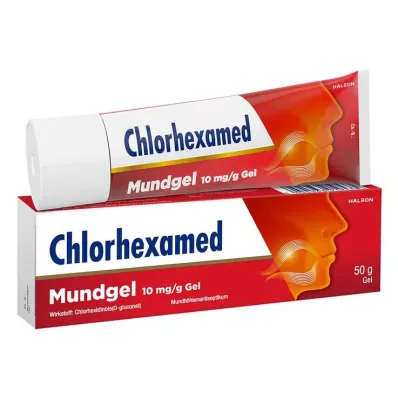 Gel orale clorexame 10 mg/g gel, con clorexidina, 50 g Gel orale clorexame 10 mg/g gel, con clorexidina, 50 g