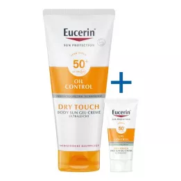 EUCERIN Gel-crema solare Oil Control Body LSF 50+, 200 ml