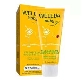 WELEDA Crema per il corpo alla Calendula &amp; Viso, 75 ml