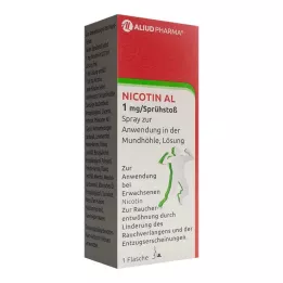 NICOTIN AL 1 mg/spray puff spray per applicazione nella cavità orale, 1 pz