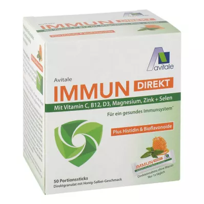 IMMUN DIREKT Bastoncini, 50X2,2 g IMMUN DIREKT Bastoncini, 50X2,2 g