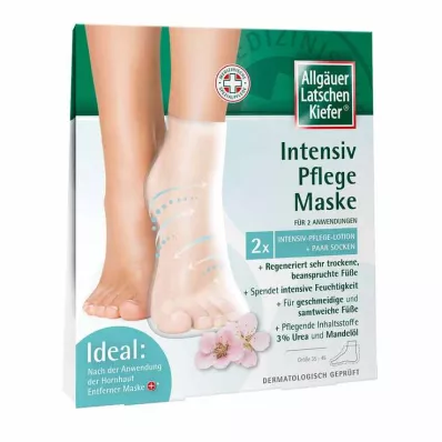 Maschera per terapia intensiva Allgäuer Latschenkiefer per piedi, 1 p