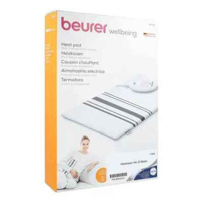 BEURER HK25 Rivestimento in tessuto del cuscino di riscaldamento, 1 pz