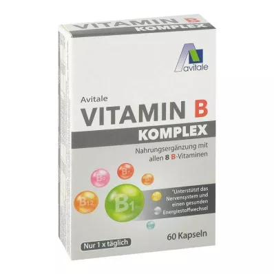 VITAMIN B KOMPLEX capsule, 60 pz VITAMIN B KOMPLEX capsule, 60 pz