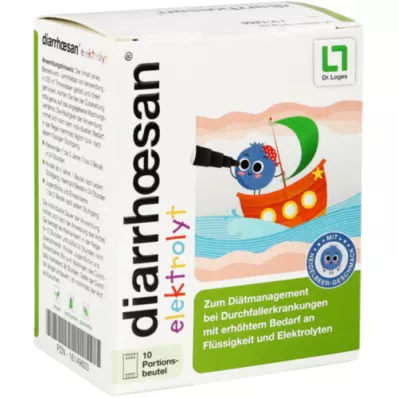 DIARRHOESAN soluzione orale elettrolitica, 10 pz