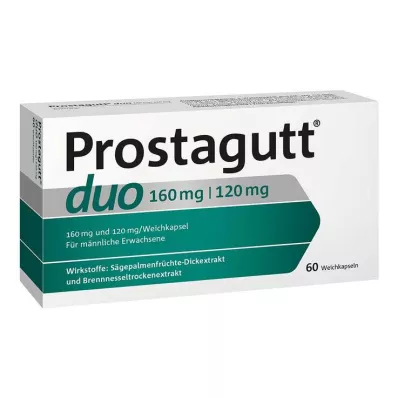 Prostagutt duo 160 mg/120 mg capsule molli, 60 pz Prostagutt duo 160 mg/120 mg capsule molli, 60 pz