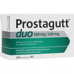 PROSTAGUTT duo 160 mg/120 mg capsule molli 120 pz