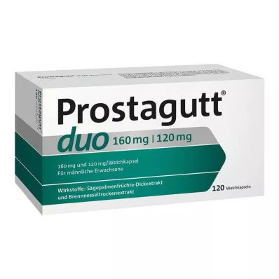 Prostagutt duo 160 mg/120 mg capsule molli, 120 pz Prostagutt duo 160 mg/120 mg capsule molli, 120 pz