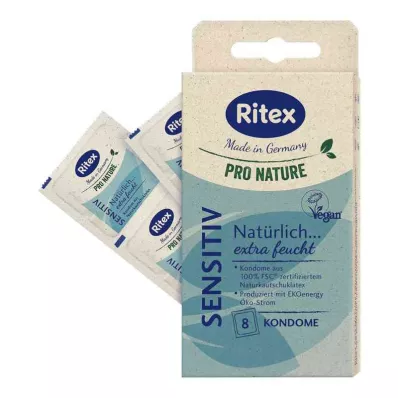 RITEX PRO NATURE SENSITIV Preservativi, 8 pezzi RITEX PRO NATURE SENSITIV Preservativi, 8 pezzi