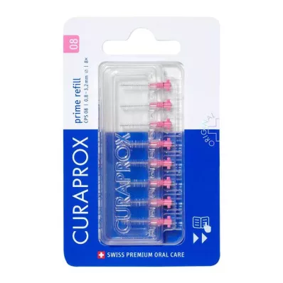 Ricarica per spazzolini interdentali Curaprox Cps 08 prime, 8 pezzi