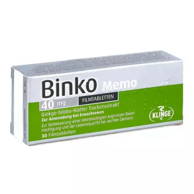 Binko Memo 40 mg compresse rivestite con film (30 pezzi)