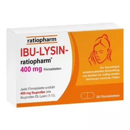IBU-LYSIN-ratiopharm 400 mg compresse rivestite con film, 20 pz