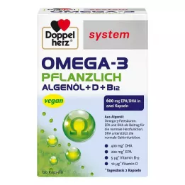 DOPPELHERZ Omega-3 sistema vegetale in capsule, 120 pezzi