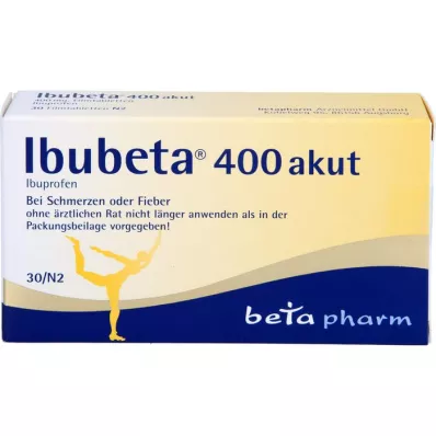 IBUBETA 400 compresse acute rivestite con film, 30 pz