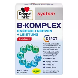 DOPPELHERZ Compresse del sistema B-complex, 60 pezzi