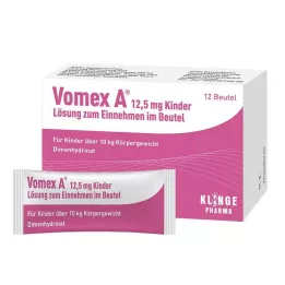VOMEX Soluzione orale per bambini da 12,5 mg in bustina, 12 pezzi
