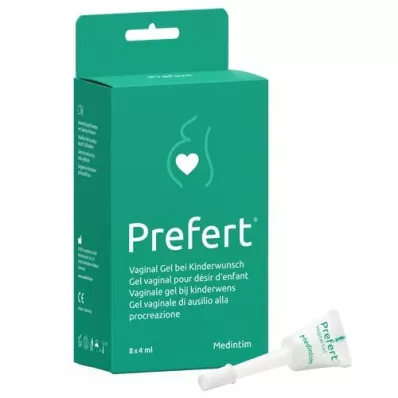 PREFERT Gel vaginale, 8X4 ml