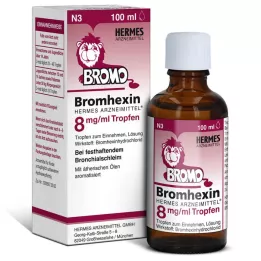BROMHEXIN Hermes Arzneimittel 8 mg/ml gocce, 100 ml