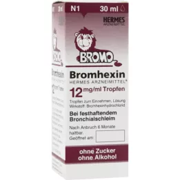 BROMHEXIN Hermes Arzneimittel 12 mg/ml gocce, 30 ml