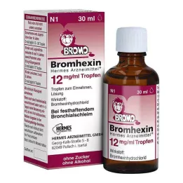 BROMHEXIN Hermes Arzneimittel 12 mg/ml gocce, 30 ml