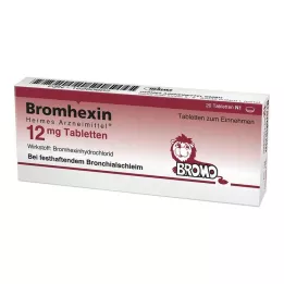BROMHEXIN Hermes Arzneimittel 12 mg compresse, 20 pz