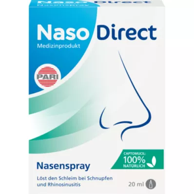 NASODIRECT Spray nasale con Captomucil, 20 ml