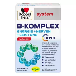 Compresse del sistema del complesso B Doppelherz, 120 pz
