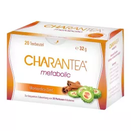 CHARANTEA bustina filtro per tisana alla cannella metabolica, 20 pezzi