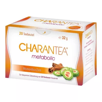 Charantea metabolica tisana alla cannella bustine filtro, 20 pz Charantea metabolica tisana alla cannella bustine filtro, 20 pz