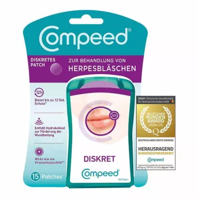 COMPEED Applicatore di cerotti per vesciche di herpes HRA, 15 pz COMPEED Applicatore di cerotti per vesciche di herpes HRA, 15 pz