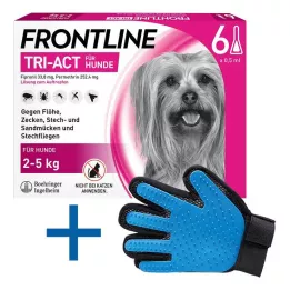 FRONTLINE Tri-Act soluzione in gocce per cani 2-5 kg, 6 pz