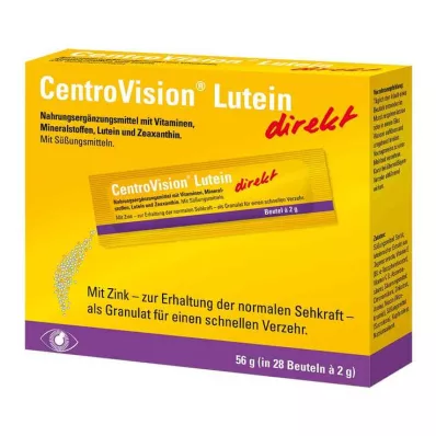 CENTROVISION Granuli diretti di luteina, 28 pezzi