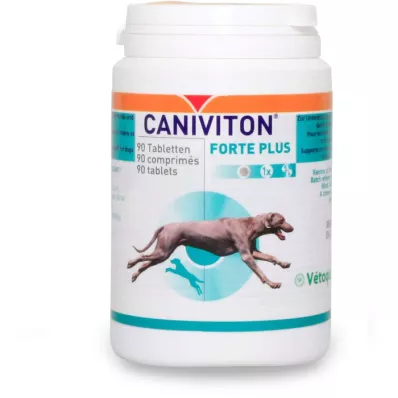 CANIVITON Forte Plus Erg.Futterm.Tbl.f.Dog/Cat, 90 pz