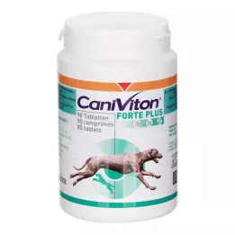 CANIVITON Forte Plus Erg.Futterm.Tbl.f.Dog/Cat, 90 pz