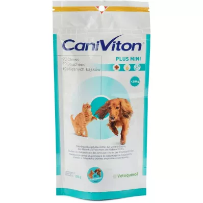 CANIVITON Plus mini Diät-Erg.Futterm.Chews f.Hu/Ka, 90 pz